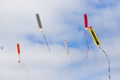 fliegende Buntstifte
