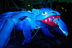beleuchteter Drachen