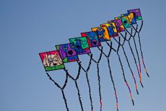 Drachenkette aus 10 quadratischen Della-Portas